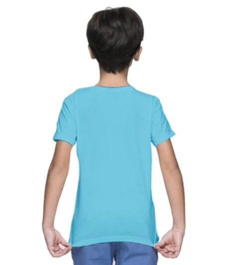 Generic Boys Cotton Baby Shark Half Sleeve TShirt (Blue)