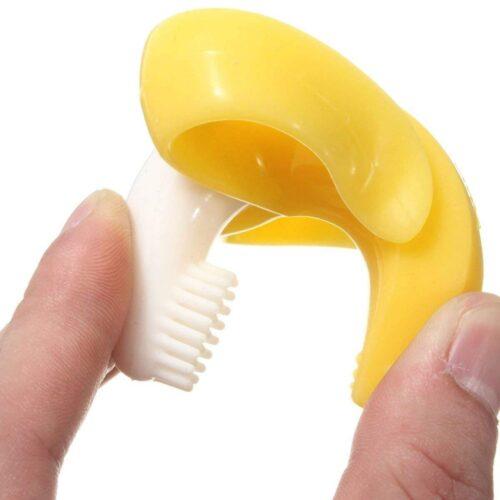 Generic Banana Shaped Baby Traning toothbrush (Assorted) - Image 4