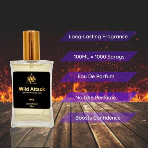 Generic Europa Wild Attack 100ml Perfume Spray For Men