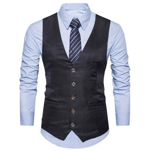 Black Color Men’s Party Wear waistcoat Ethnic Jacket