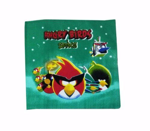 Generic Pack Of_8 Angry Bird Small Size Handkerchiefs (Color: Multi Color)