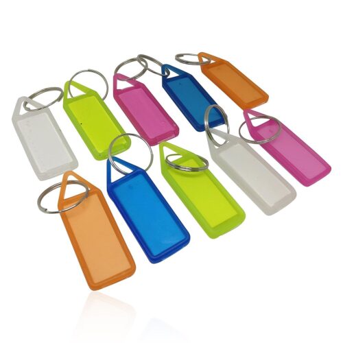 Pack Of 35_Plain Label Key Chain (Color: Assorted)