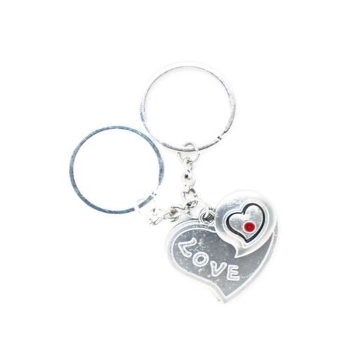 Love You heartin with Couple Key Chain (Color: Assorted)