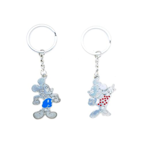 Micky Double Key Chain (Color: Assorted) - Image 3