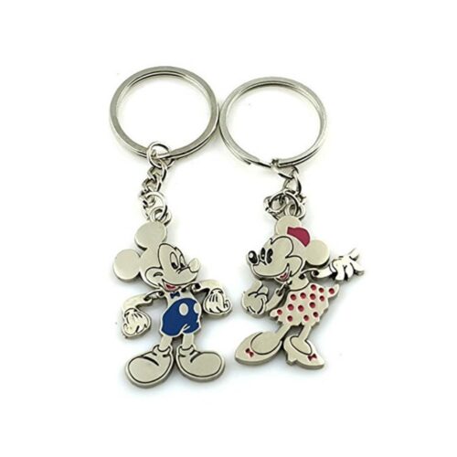 Micky Double Key Chain (Color: Assorted)