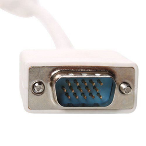 VGA Cable Male to Male 1.5 Yards Supports PC, Monitor, TV, LCD_LED, Plasma, Projector, TFT (White)