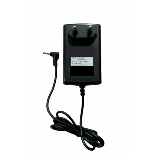 5V 1A Power Adapter, Power Supply AC Input 100 240 V and Output 5V 1A for Set Top Box_DTH Box, CCTV System, Router, Other Electronics And IT Gadgets with Vtech Pin (Black)