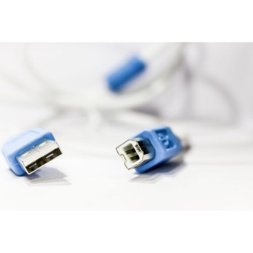 Male to Male USB Printer Cable 1.5 Yards (White)