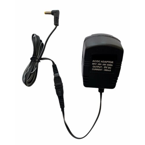 9V 500mA Power Adapter, Power Supply AC Input 200 240 V and Output 9V 500mA for Set Top Box_DTH Box, CCTV System, Router, Other Electronics And IT Gadgets with DC Pin (Black)