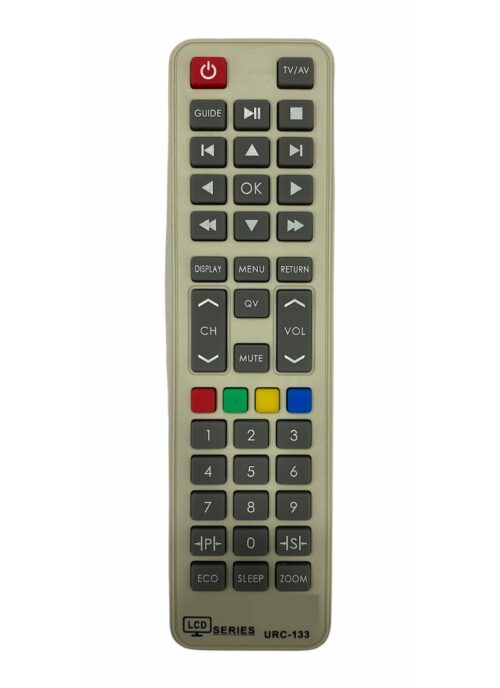 LCD_LED Remote No. URC 133, Compatible With Koryo LCD_LED Remote Control_Old Remote Functions Must Be Exactly Same (Color:Multi)