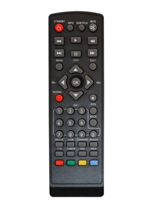 Set Top Box Remote, Compatible With Occ Set Top Box Remote Control_Old Remote Functions Must Be Exactly Same (Color:Multi)