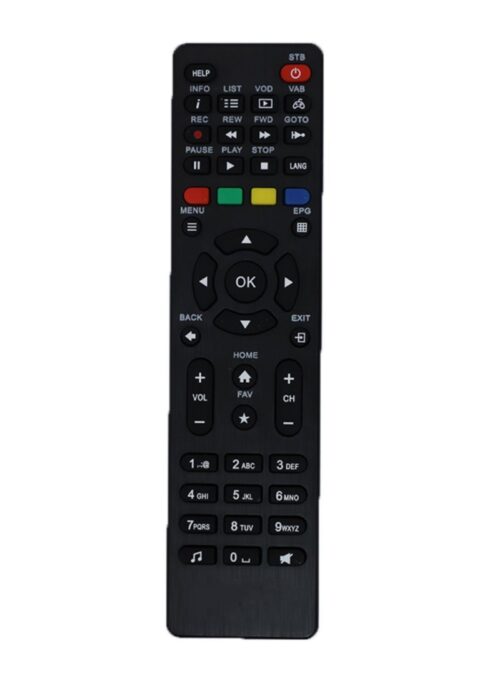 Set Top Box Remote With Recording, Compatible With Nxt Digital Set Top Box Remote Control_Old Remote Functions Must Be Exactly Same (Color:Multi)