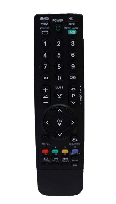 LCD_LED Remote No. URC 69, Compatible With LG LCD_LED_Plasma TV Remote Control_Old Remote Functions Must Be Exactly Same (Color:Multi)