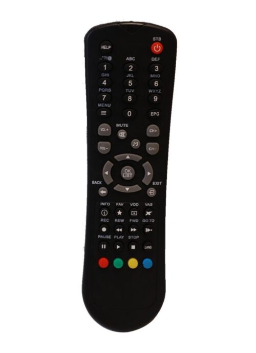 Set Top Box Remote, Compatible With Nxt Digital Set Top Box Remote Control_Old Remote Functions Must Be Exactly Same (Color:Multi)