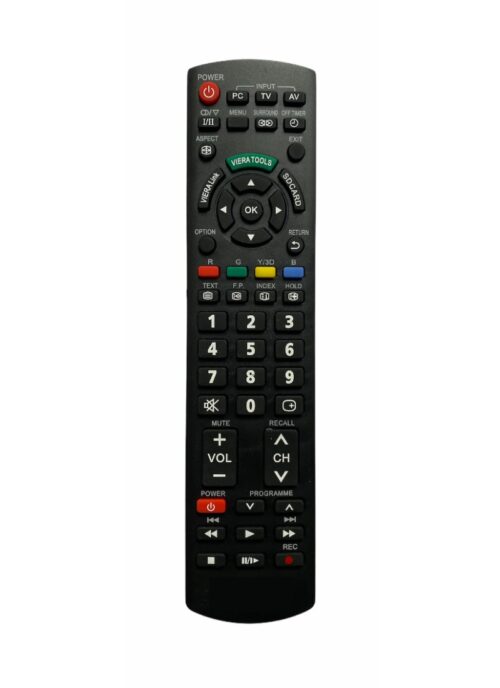 LCD_LED Remote No. URC 97, Compatible With PANASONIC LCD_LED TV Remote Control (Color:Multi)