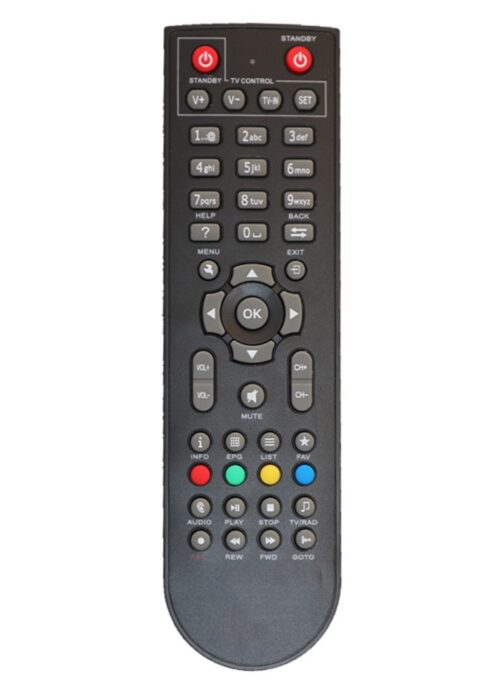 Set Top Box Remote, Compatible With In Cable Set Top Box Remote Control_Old Remote Functions Must Be Exactly Same (Color:Multi)