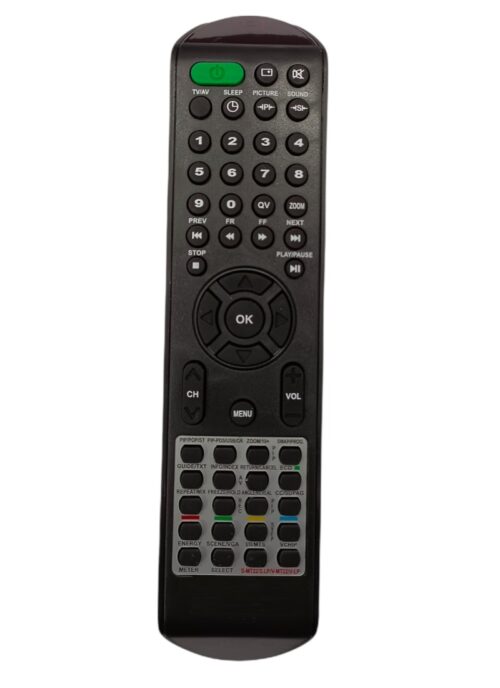 LCD_LED Remote No. SMT 22, Compatible With SANSUI LCD_LED TV Remote Control_Old Remote Functions Must Be Exactly Same (Color:Multi)