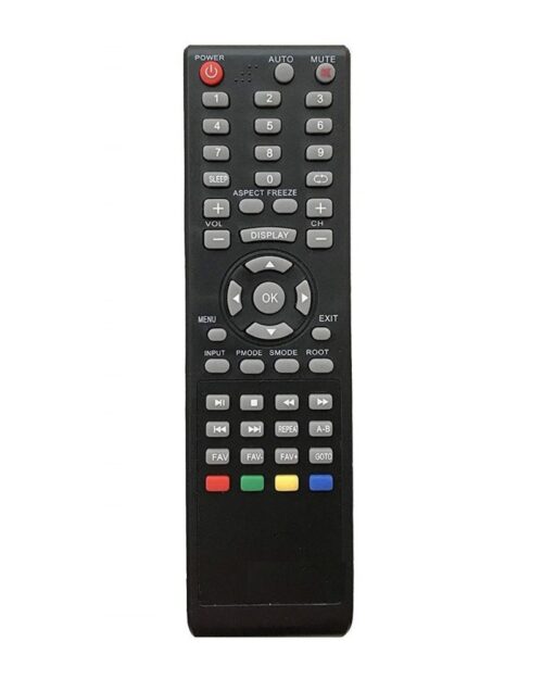 LCD/LED Remote No. CH09, Compatible with Vu LCD/LED Remote Control (Exactly Same Remote will Only Work)