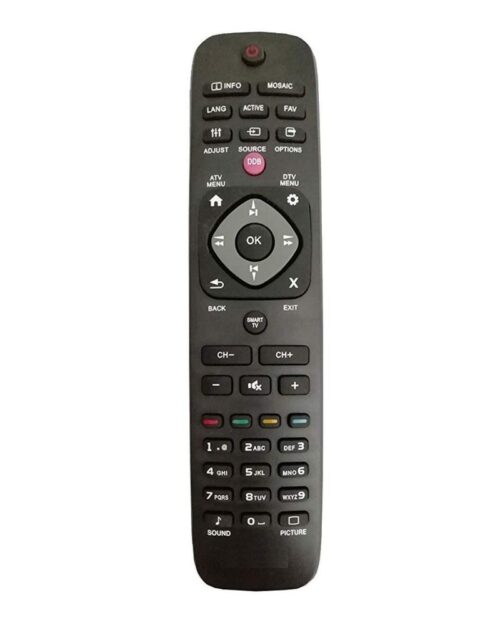 Remote with DDB Function, Compatible with Philips LED with D2H (Combined) Remote Control (Exactly Same Remote will Only Work)