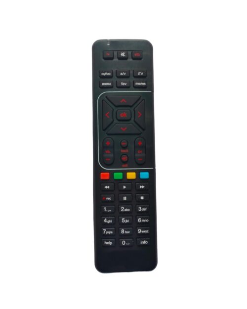 DTH Remote with Recording Feature, Compatible with Airtel DTH Set Top Box Remote (Pairing Required to Sync TV Functions)