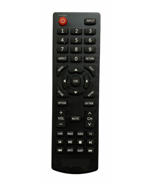 LCD/LED Remote No. SY653, Compatible with Sanyo LCD/LED TV Remote Control (Exactly Same Remote will Only Work)