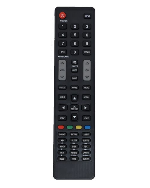 LED/LCD Remote No. MX07, Compatible with Micromax LCD/LED TV Remote Control (Exactly Same Remote will Only Work)