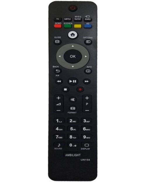 LCD/LED Remote No. UN154, Compatible with Philips LCD/LED TV Remote Control (Exactly Same Remote will Only Work)