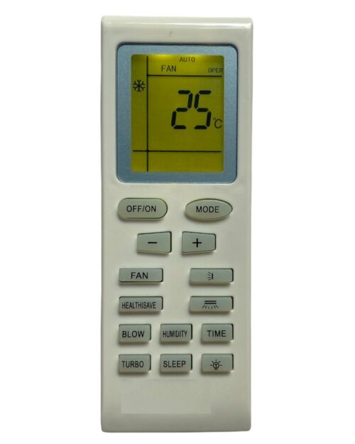 AC Remote No. 18 (with Backlight), Compatible for Voltas AC Remote Control (Exactly Same Remote will Only Work)