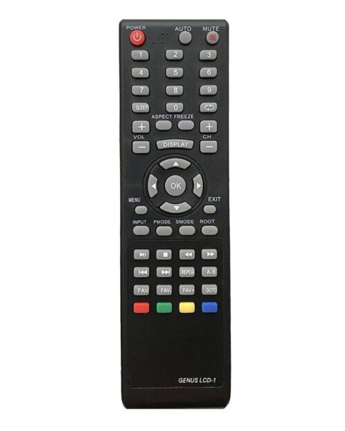 LED/LCD Remote No. CH09, Compatible with Micromax LCD/LED TV Remote Control (Exactly Same Remote will Only Work)