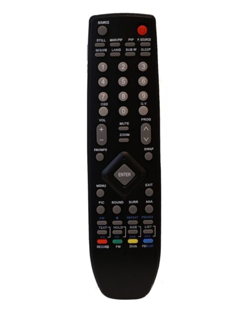 LCD/LED Remote No. 1677, Compatible with Onida LCD/LED TV Remote Control (Exactly Same Remote will Only Work)