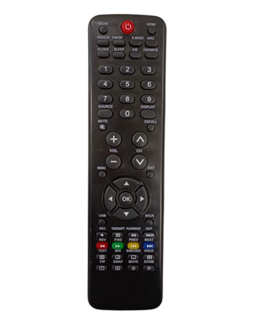 Remote No. HTR-D18A (with USB Function), Compatible with Haier LCD/LED TV Remote Control (Exactly Same Remote will Only Work)