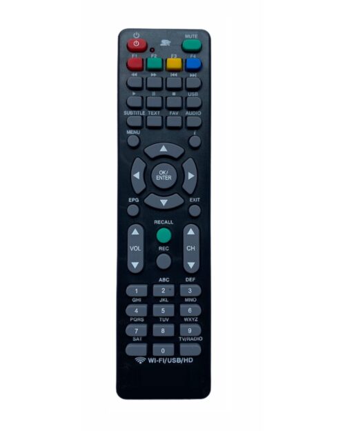 DTH Remote, Compatible with Kingstar, i-Zone, Manthan Free Dish DTH (with WiFi) Remote (Exactly Same Remote will Only Work)