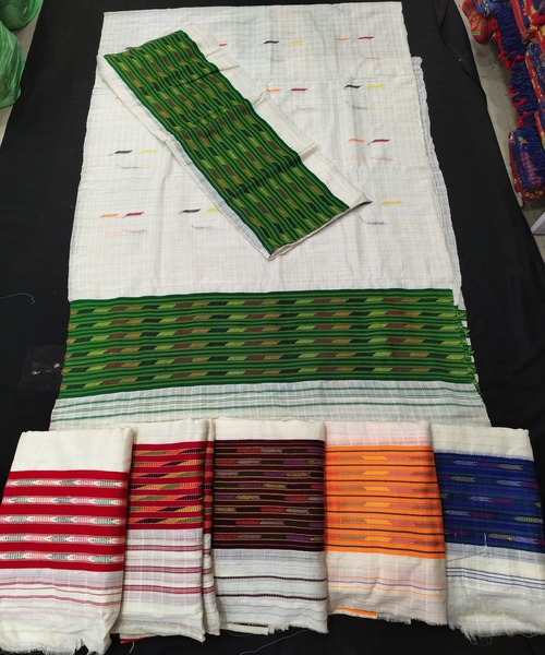 Nunee Cotton Jura (Mekhela Chadar)